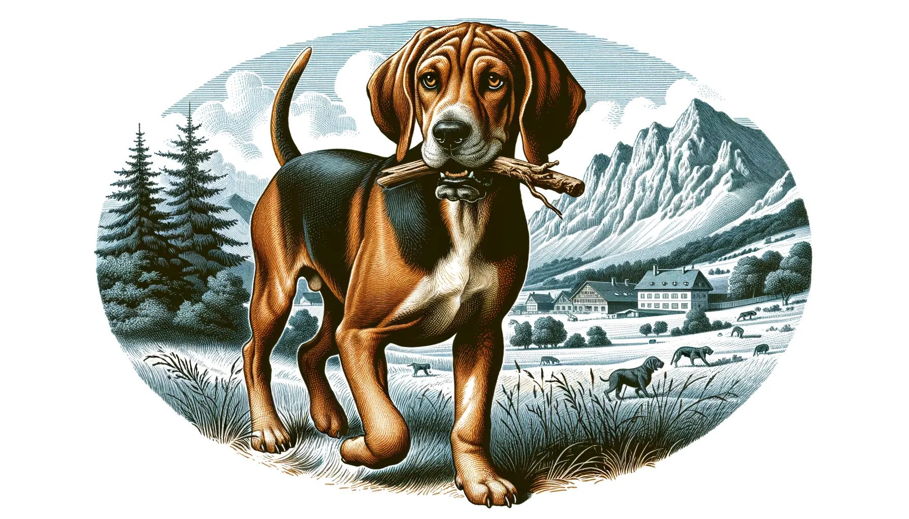 Bavarian Mountain Scent Houn