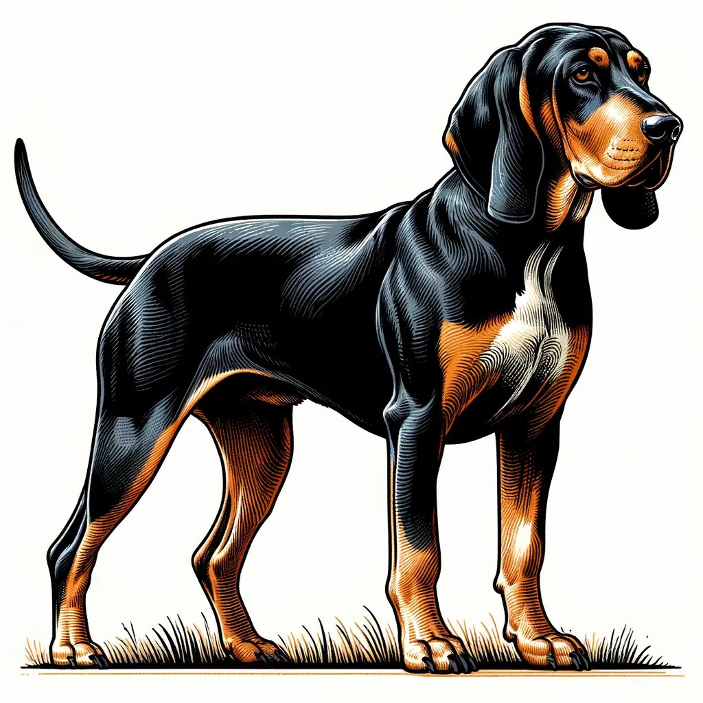 Black And Tan Coonhound