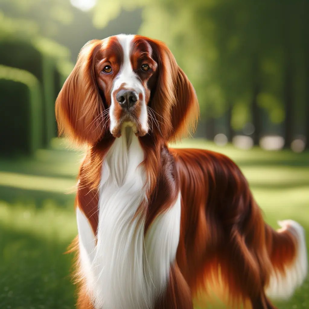Irish Red And White Setter