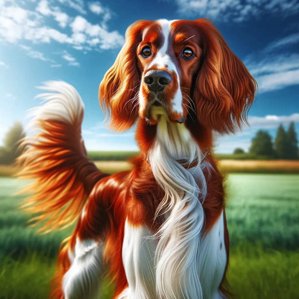 Irish Red And White Setter
