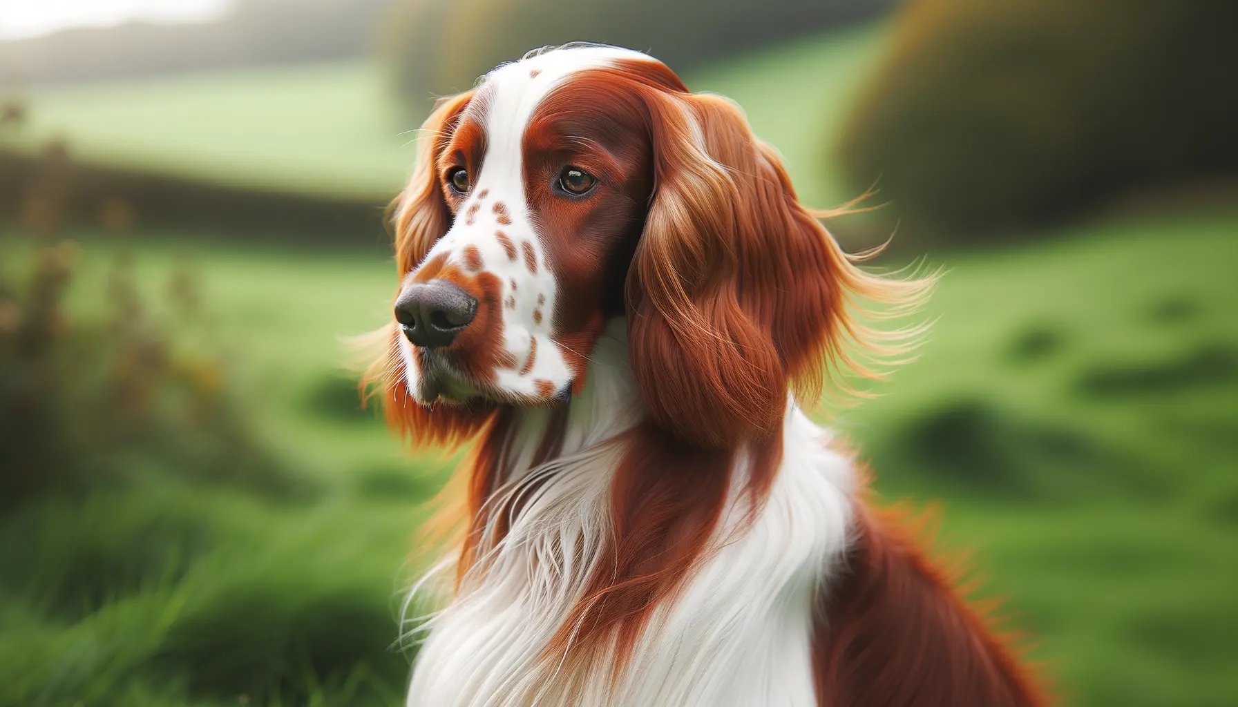 Irish Red And White Setter