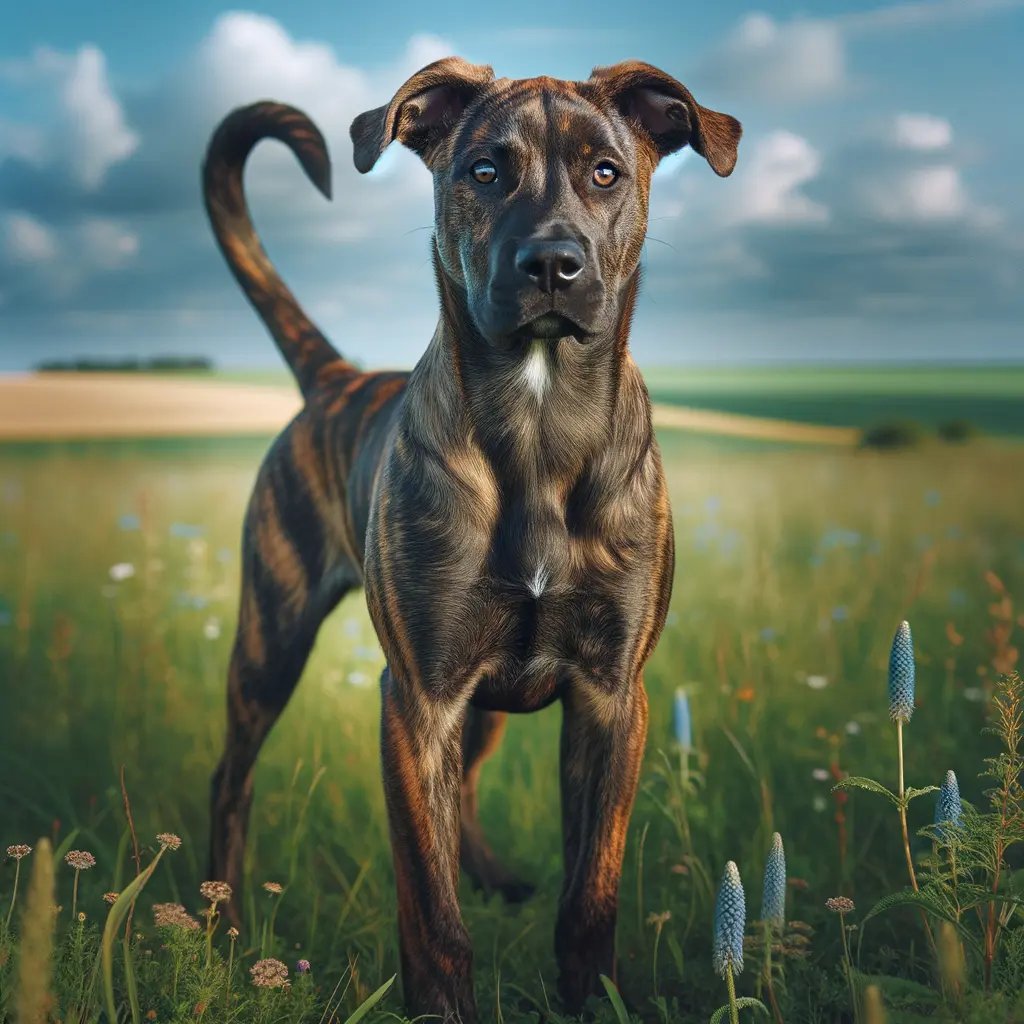 Treeing Tennessee Brindle