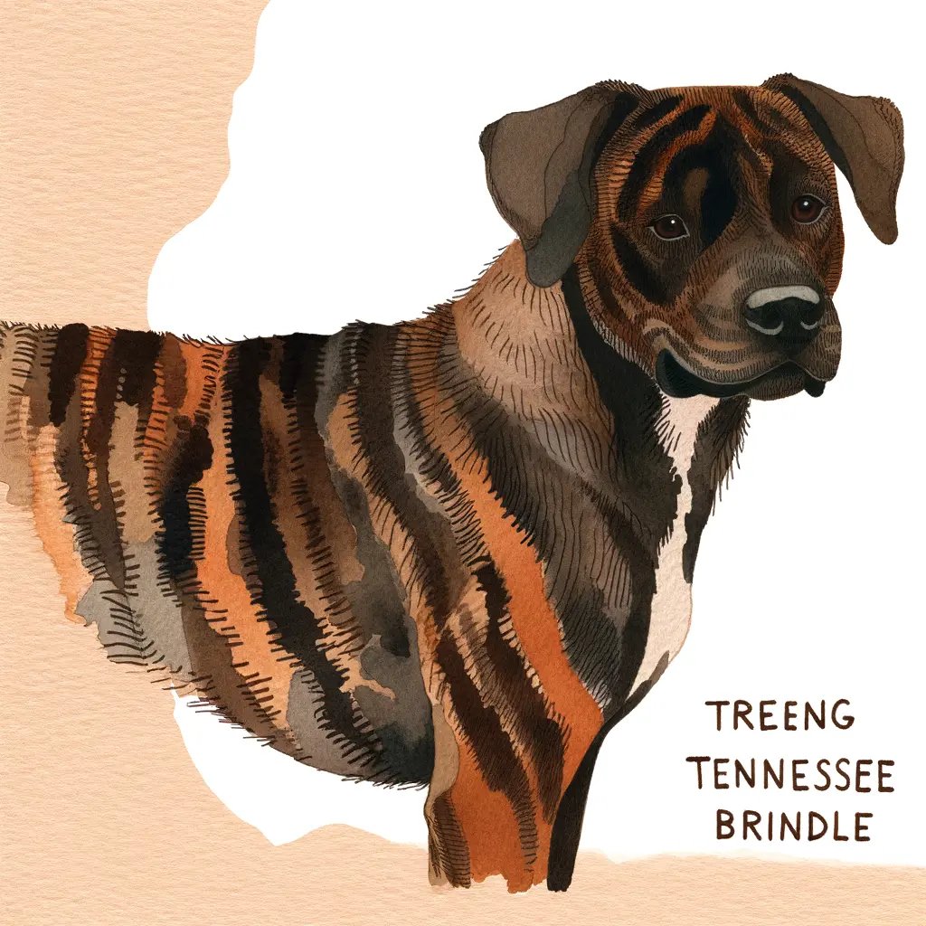Treeing Tennessee Brindle