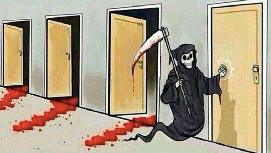 Death Knocking on Doors