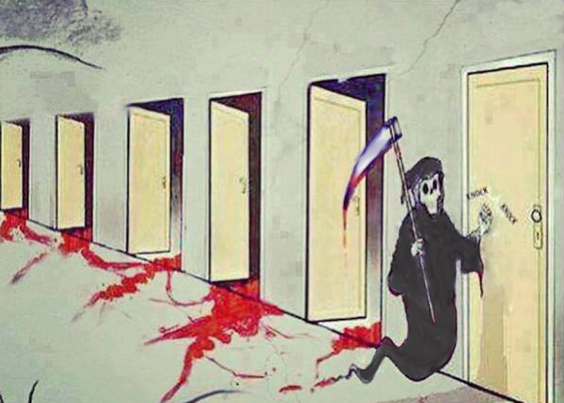 Death Knocking on Doors (6 Doors)