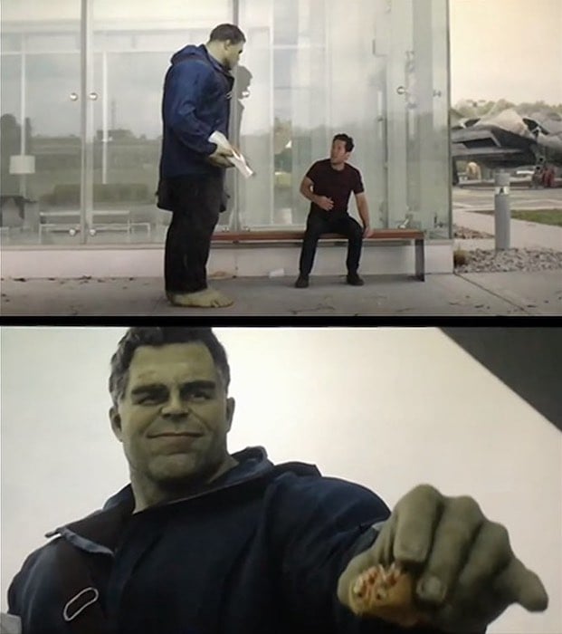 Hulk Gives Ant-Man a Taco