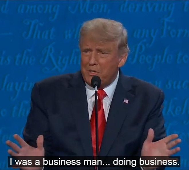 I Was a Business Man Doing Business